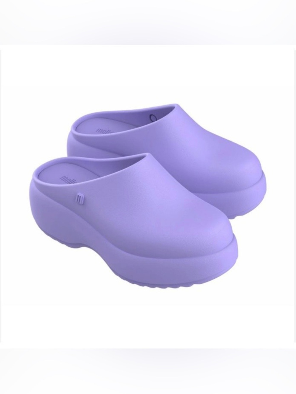 Melissa Free Clog Platform shoes lilac size 7